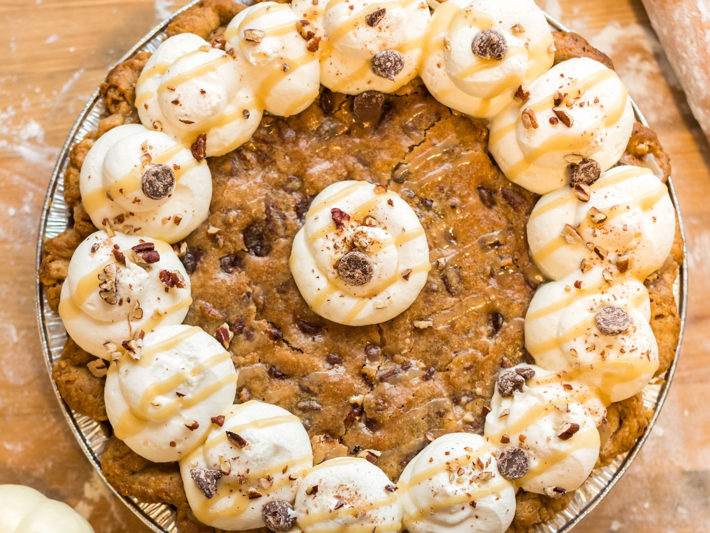 Chocolate Caramel Pecan Pie | Birdie's Pie Shop